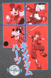 Disney Mens' Kingdom Hearts Characters In Action Grid Kanji T-Shirt