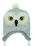 Harry Potter Beanie Hedwig Owl Costume Laplander Hat Pom Beanie