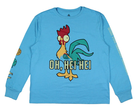 Disney Men's Oh Hei Hei Who You Calling Chicken Long Sleeve T-Shirt