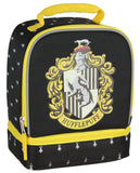 Harry Potter Crest Lunch Box - Gryffindor, Slytherin, Ravenclaw, Hufflepuff Insulated Dual Compartment Tote Bag