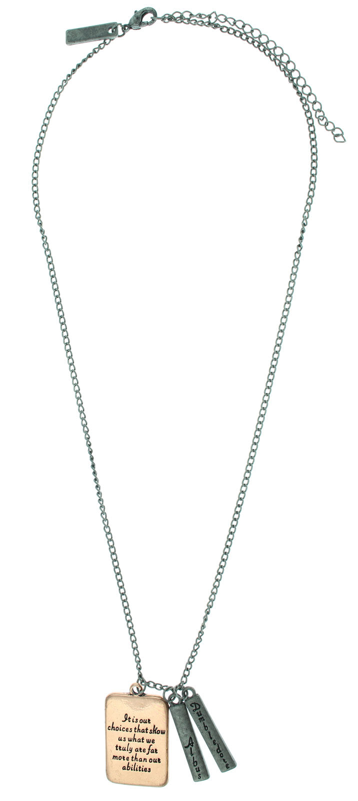 Harry Potter Albus Dumbledore Quote Necklace - Seven Times Six