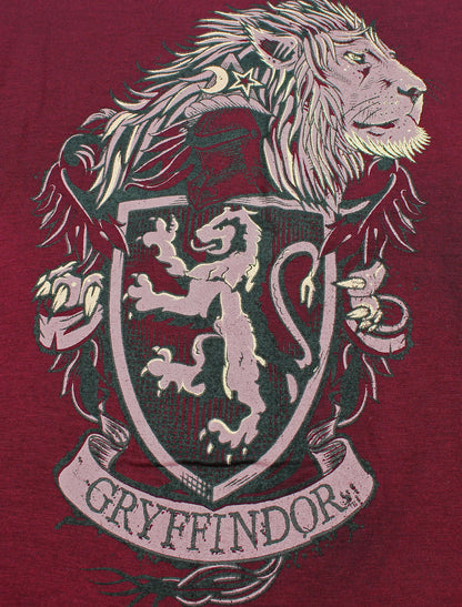 Harry Potter Womens Hogwarts House Juniors Muscle Tank Top (Gryffindor, X-Small) Adult