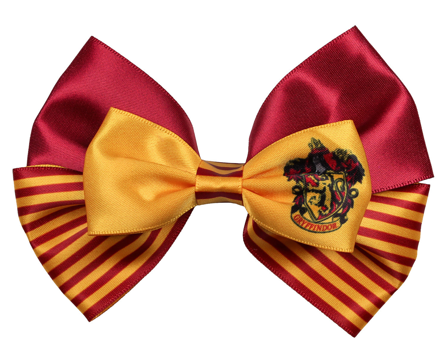 Harry Potter Hogwarts School House Crests Hair Bows - All 4 Houses Available - Seven Times Six