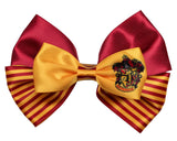 Harry Potter Hogwarts School House Crests Hair Bows - All 4 Houses Available