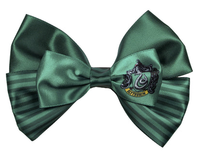 Harry Potter Hogwarts School House Crests Hair Bows - All 4 Houses Available - Seven Times Six