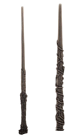 Bioworld Harry Potter Harry And Hermione Wand Hair Sticks