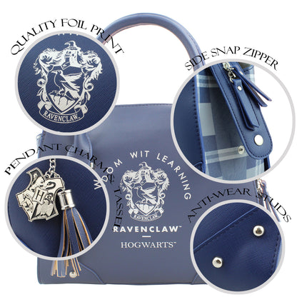 Harry Potter Purse Designer Handbag Hogwarts Houses Womens Top Handle Shoulder