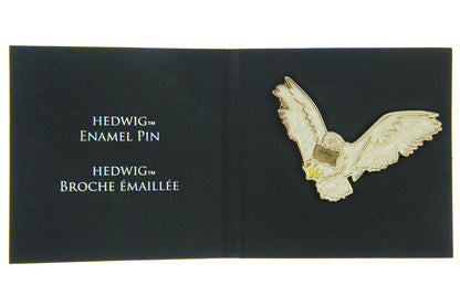 Harry Potter Hedwig Owl With Hogwarts Acceptance Letter Broche Brooch Enamel Pin - Seven Times Six
