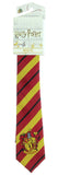 Premium Harry Potter Tie Striped House Crest Necktie Neckwear Tie Cosplay Costume Wizarding World (Gryffindor)