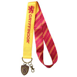 Harry Potter ID Lanyard With 2" Embossed Metal House Charm Pendant Gryffindor