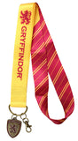 Harry Potter ID Lanyard With 2" Embossed Metal House Charm Pendant Gryffindor