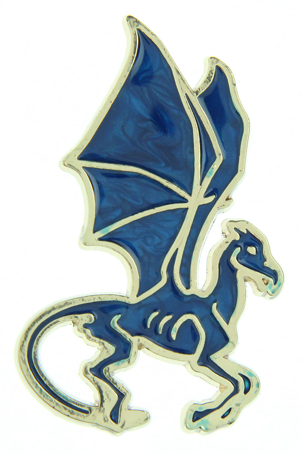 Harry Potter Wizarding World Thestral Broche Brooch Golden Enamel Pin - Seven Times Six