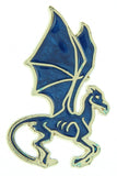 Harry Potter Wizarding World Thestral Broche Brooch Golden Enamel Pin