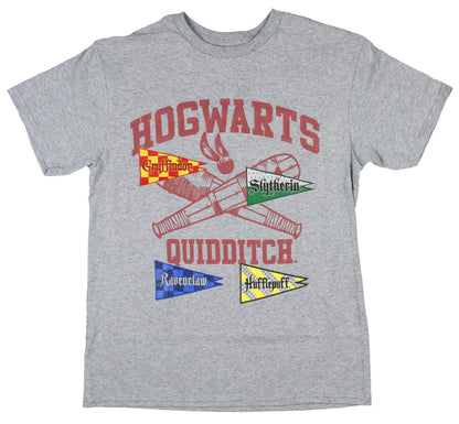 Harry Potter Boys' Hogwarts Quidditch Youth Short Sleeve T-Shirt Kids