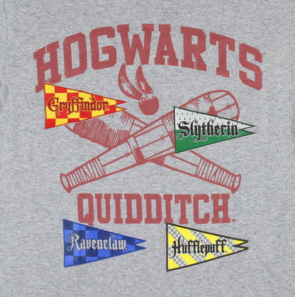 Harry Potter Boys' Hogwarts Quidditch Youth Short Sleeve T-Shirt Kids