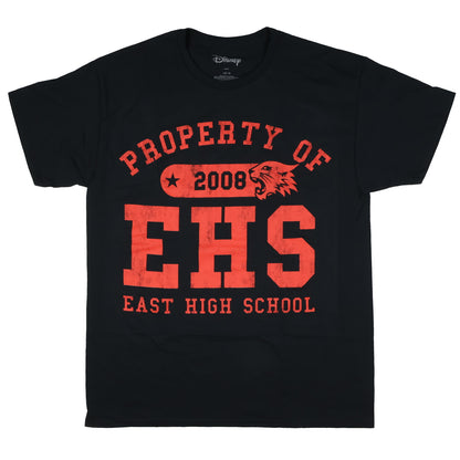 High School Musical Shirt Womens Property Of East High Boyfriend Fit Tee (XXL)