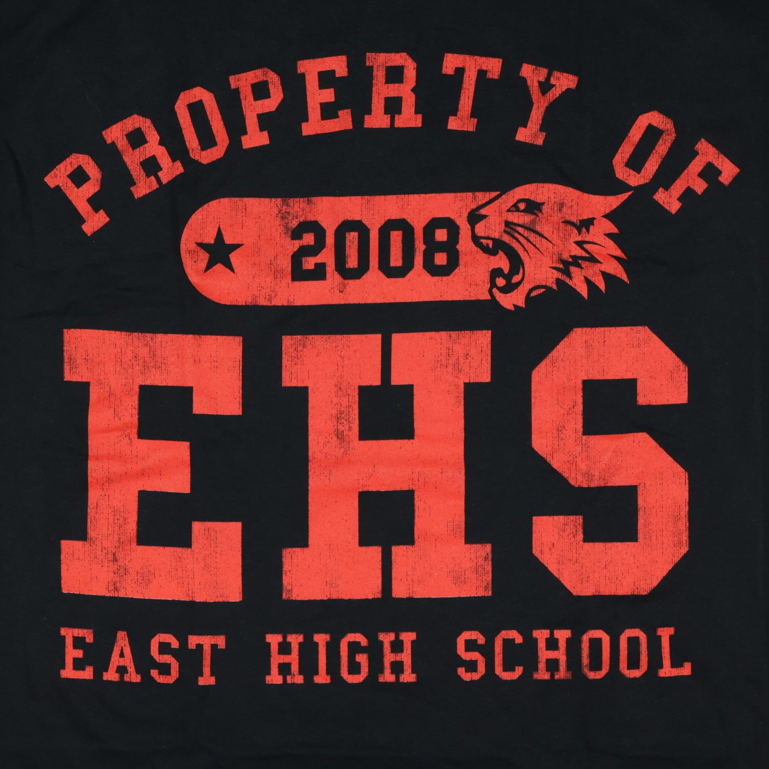 High School Musical Shirt Womens Property Of East High Boyfriend Fit Tee (XXL)