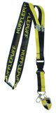 Harry Potter Hufflepuff Lanyard With 3D Metal Charm ID Card Holder And Sticker