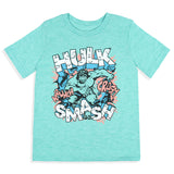 Marvel Boys' Hulk Krunch Crash Smash Collectible Graphic T-Shirt