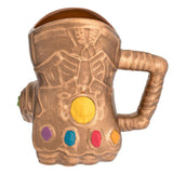 Marvel Infinity Wars Gauntlet Shaped Ceramic Soup Coffee Mug Cup, 20 Ounce