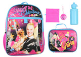 Nickelodeon Jojo Siwa Party Sweet Celebrations Graphic Backpack 5 PC Mega Set