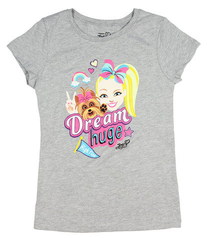 Girls Jojo Siwa and Bow Bow Dream Huge nice T-Shirt (X-Small) Kids