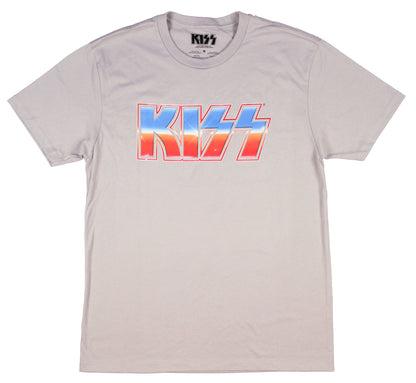 KISS Junior's Colorful Band Logo Boyfriend T-Shirt