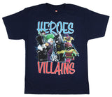 LEGO Batman The Movie Boys Heroes Vs. Villains Character T-Shirt