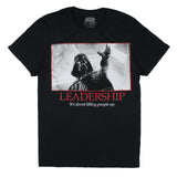 Star Wars Men's Darth Vader Leadership Lifting People Up Motivation T-Shirt, 5XL