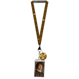 Outlander Some Like It Scot Lanyard with Clear ID Badge Holder and Rubber Charm
