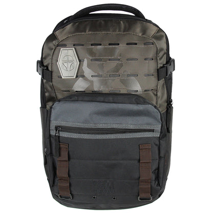 Star Wars The Mandalorian Bounty Hunter Laptop Tech Padded Sleeve Backpack 19"