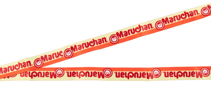 Maruchan Ramen Noodles Lanyard ID Badge Holder With Rubber Charm Pendant