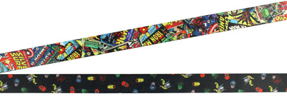 Marvel Comics Page ID Lanyard Badge Holder With 1.5" Charm Pendant