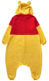 Disney Winnie The Pooh Adult Pooh Bear Costume Kigurumi Union Suit Pajama Outfit