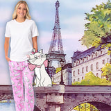 Disney Adult Aristocats Marie Expressions and Bows Pajama Sleep Lounge Pants