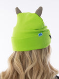 Disney Monsters Inc. Mike Wazowski Beanie Embroidered Character Costume Hat