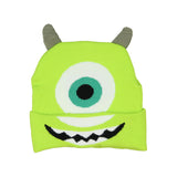 Disney Monsters Inc. Mike Wazowski Beanie Embroidered Character Costume Hat