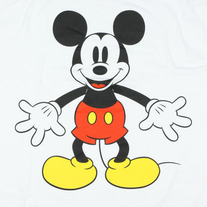Mickey Mouse Shirt Mens Arms Wide Open Pose Adult Short Sleeve T-Shirt