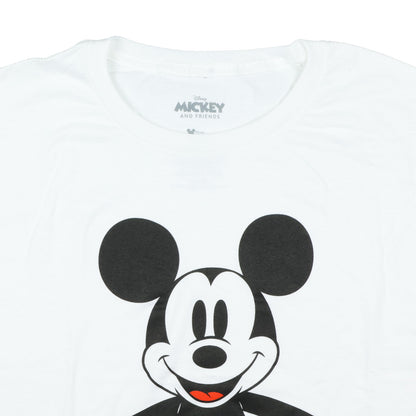 Mickey Mouse Shirt Mens Arms Wide Open Pose Adult Short Sleeve T-Shirt