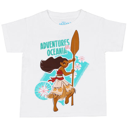 Disney Girl's Moana Adventures In Oceania T-Shirt