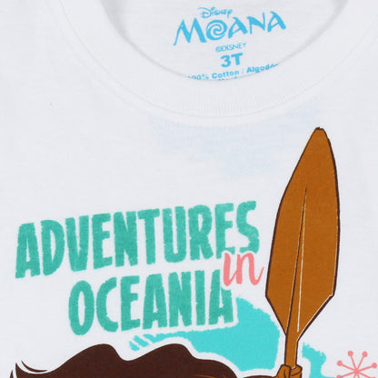 Disney Girl's Moana Adventures In Oceania T-Shirt