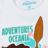 Disney Girls' Moana Adventures In Oceania T-Shirt