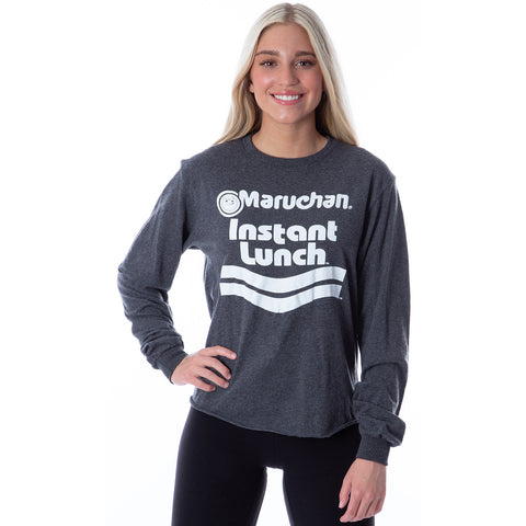 Maruchan Ramen Noodles Instant Lunch Women's Skimmer Long Sleeve T-Shirt