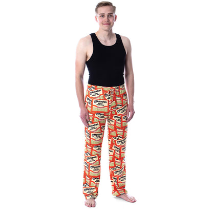 Maruchan Men's Ramen Noodles Soup Chicken Flavor Allover Sleep Pajama Pants