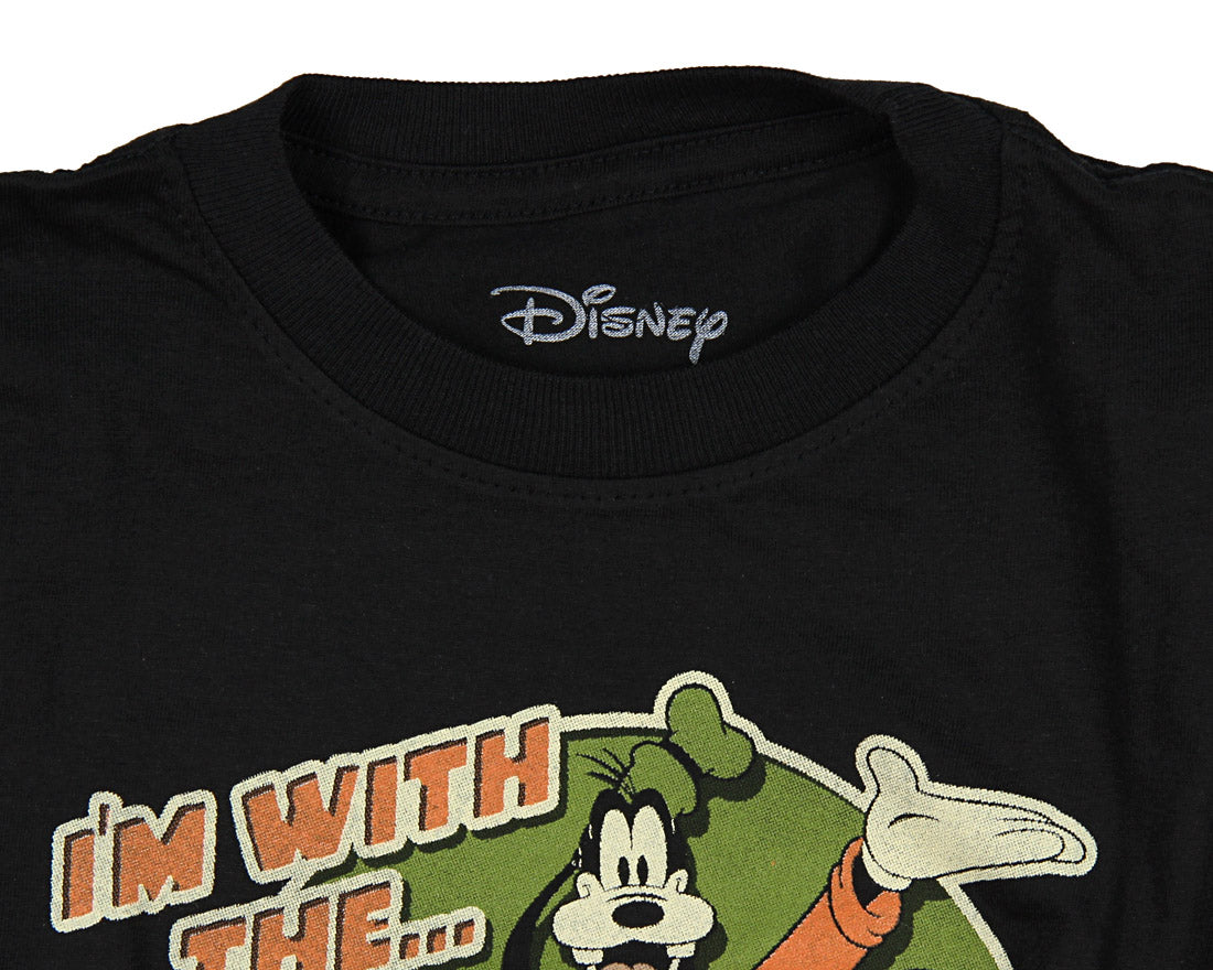 Disney Mickey Mouse Little Boys' T-Shirt I'm With The In Crowd Tee, 2T Kids