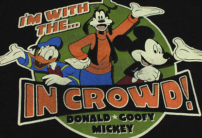 Disney Mickey Mouse Little Boys' T-Shirt I'm With The In Crowd Tee, 2T Kids
