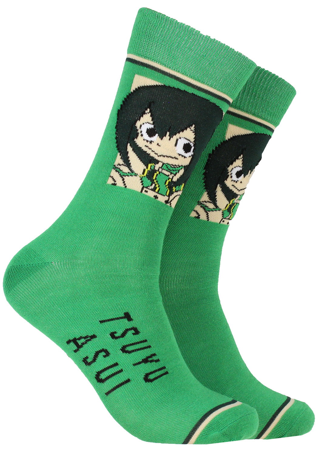 My Hero Academia Character Designs 6 Pack Adult Crew Socks