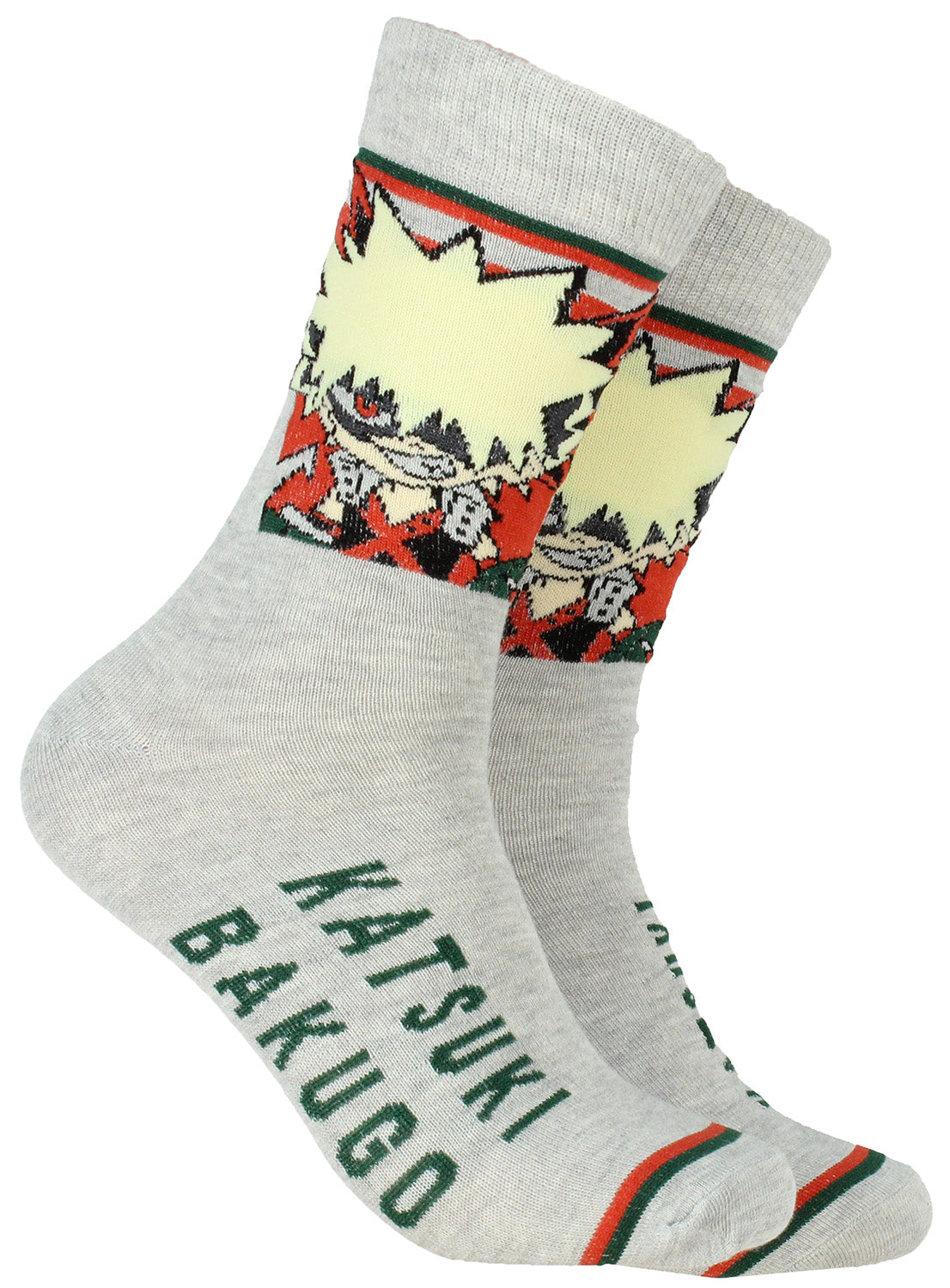 My Hero Academia Character Designs 6 Pack Adult Crew Socks