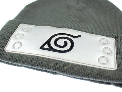 Naruto Shippuden Collection Leaf Village Headband Costume Beanie Skull Cap
