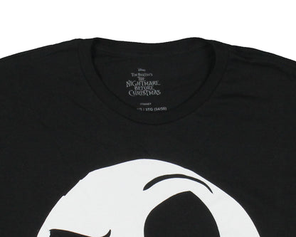 Disney Men's Nightmare Before Christmas Jack Skellington Face Shirt T-Shirt